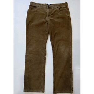 1920 Gardeur Corduroy Jeans Mens 38x32 No Size Tag  Brown Straight Leg Baggy